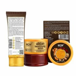 WOW Skin Science Combos Ubtan Skin Care Kit - Ubtan Face Wash & Body Scrub