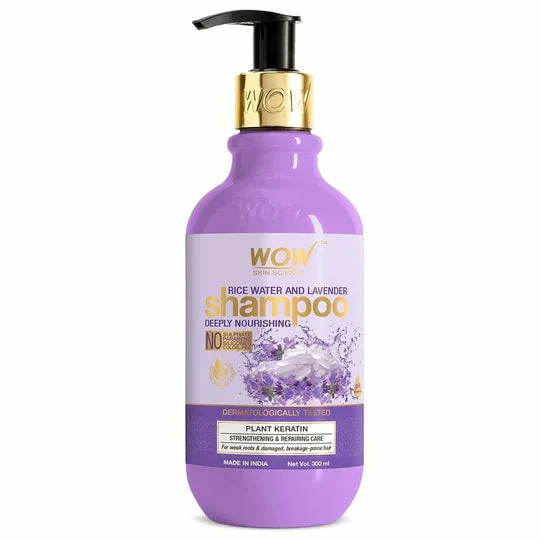 WOW Skin Science Rice Water Shampoo - 300ml Hair