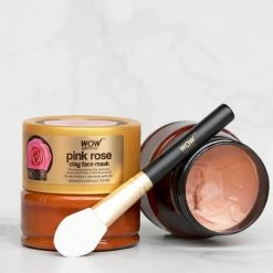 WOW Skin Science Pink Rose Clay Face Mask - 200 Ml