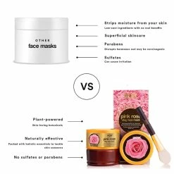 WOW Skin Science Pink Rose Clay Face Mask - 200 Ml