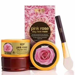 WOW Skin Science Pink Rose Clay Face Mask - 200 Ml