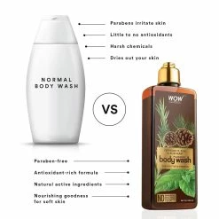 WOW Skin Science Peppermint, Pine & Rosemary Foaming Body Wash