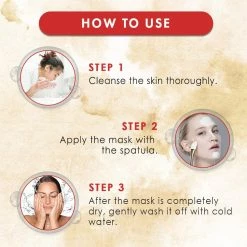 WOW Skin Science Sangria Face Mask For Energizing Dull, Tired, Patchy Skin - For All Skin Types - No Parabens, Sulphate & Mineral Oil - 200 Ml