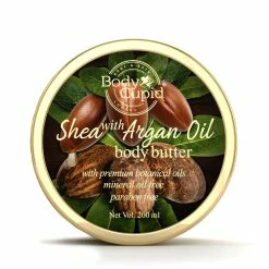 Bath & Body Shea With Argan Oil Body Butter By Body Cupid - 200 Ml