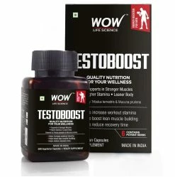 WOW Life Science Testoboost Capsules 550mg