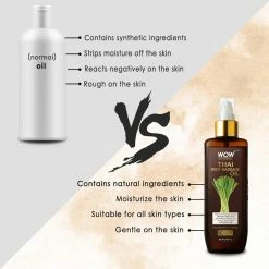 WOW Skin Science Bath & Body Thai Body Massage Oil