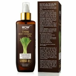 WOW Skin Science Bath & Body Thai Body Massage Oil