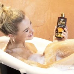 WOW Skin Science Bath & Body Ubtan Body Wash With Chickpea Flour, Almond Extract, Saffron & Turmeric Extracts