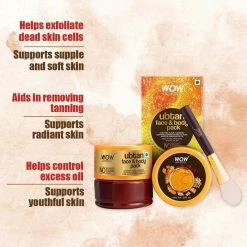 WOW Skin Science Ubtan Face & Body Pack - 200 Ml