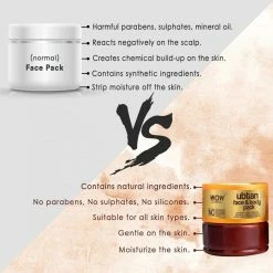 WOW Skin Science Ubtan Face & Body Pack - 200 Ml