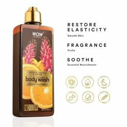 WOW Skin Science Valencia Orange & Ginger Foaming Body Wash Bath & Body