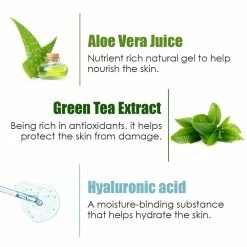 WOW Skin Science Pure Vitamin C Sleeping Night Gel With Aloe Vera - Night Time Aid To Revive Dry, Dull & Aging Skin - Non Sticky - Light & Quick Absorbing - No Parabens, Silicones & Color