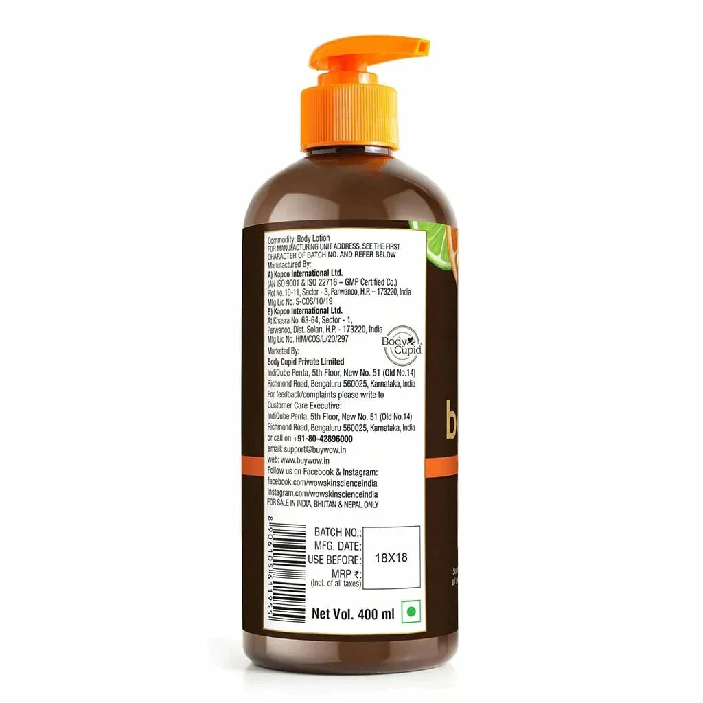 WOW Skin Science Vitamin C Body Lotion Bath & Body