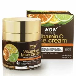 WOW Skin Science Vitamin C Face Cream For Skin Brightening And Moisturizing - 50mL